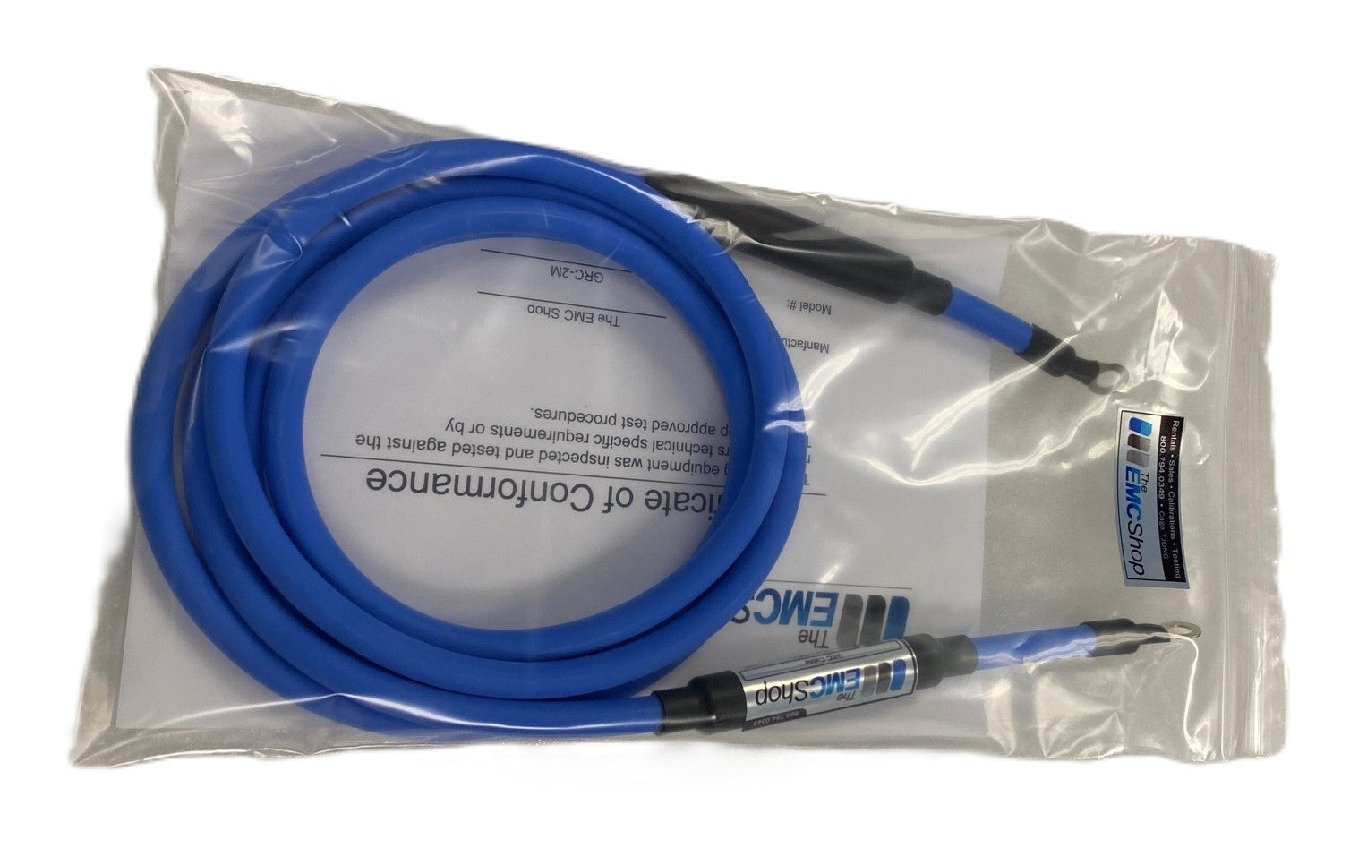 ESDGuns.com GRC-470k-Ohm Ground Cable with Resistors for ESD Voltage ...