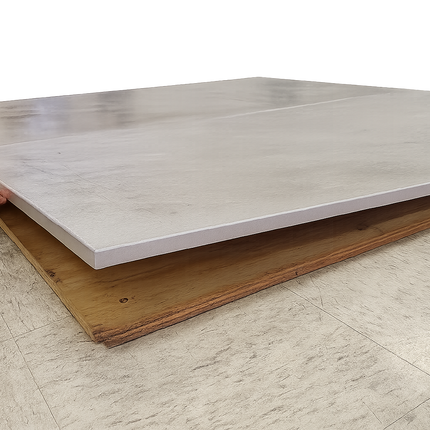 Plywood support reference ground plane