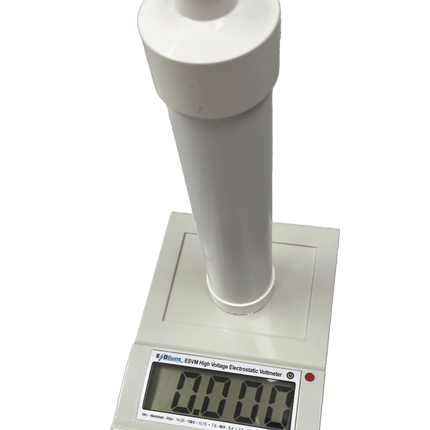 ESVM High Voltage Electrostatic Voltmeter for ESD Generator Voltage Verification with digital display for precise electrostatic discharge testing.
