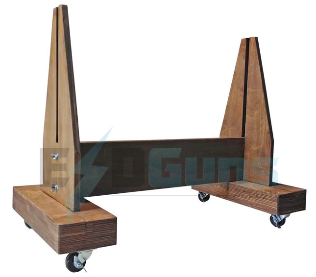 Mobile Stand with Locking Wheels for ESD Target Ground Reference Plane
