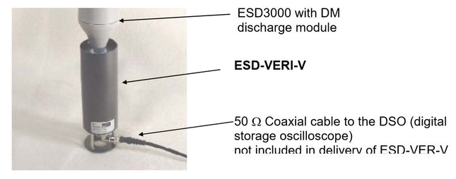 EMC-Partner Veri-V Calibrator for Air Discharge Voltage - ESD Guns