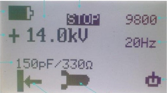 3ctest EDS 20H 20kV Electrostatic Discharge ESD Simulator