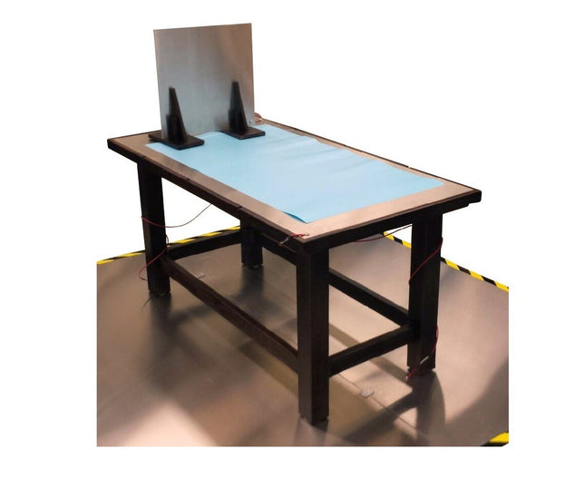 ESD Test Table/Bench with Coupling Planes and Grounding Cables - ESD Test Setup - ESDGuns.com