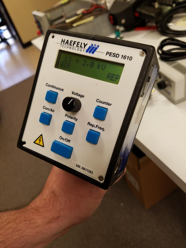 Haefely PESD 1610 ESD Simulator Gun for IEC 61000-4-2
