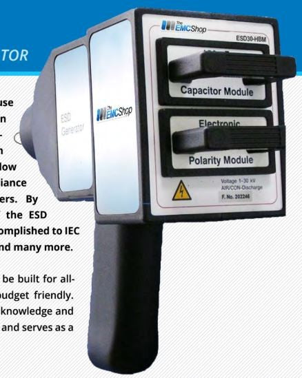 ESD30-AUTO Automotive Electrostatic Discharge Generator