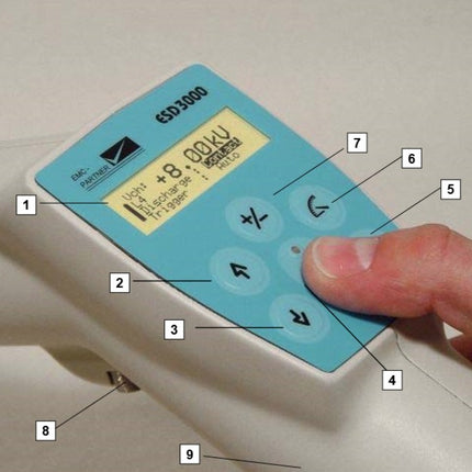 EMC Partners ESD3000 Intuitive & Ergonomic Handheld ESD Gun