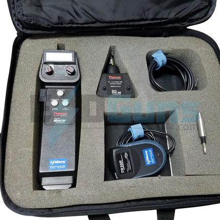 Standard rental package supplied with the Keytek Minizap MZ-15/EC ESD Gun